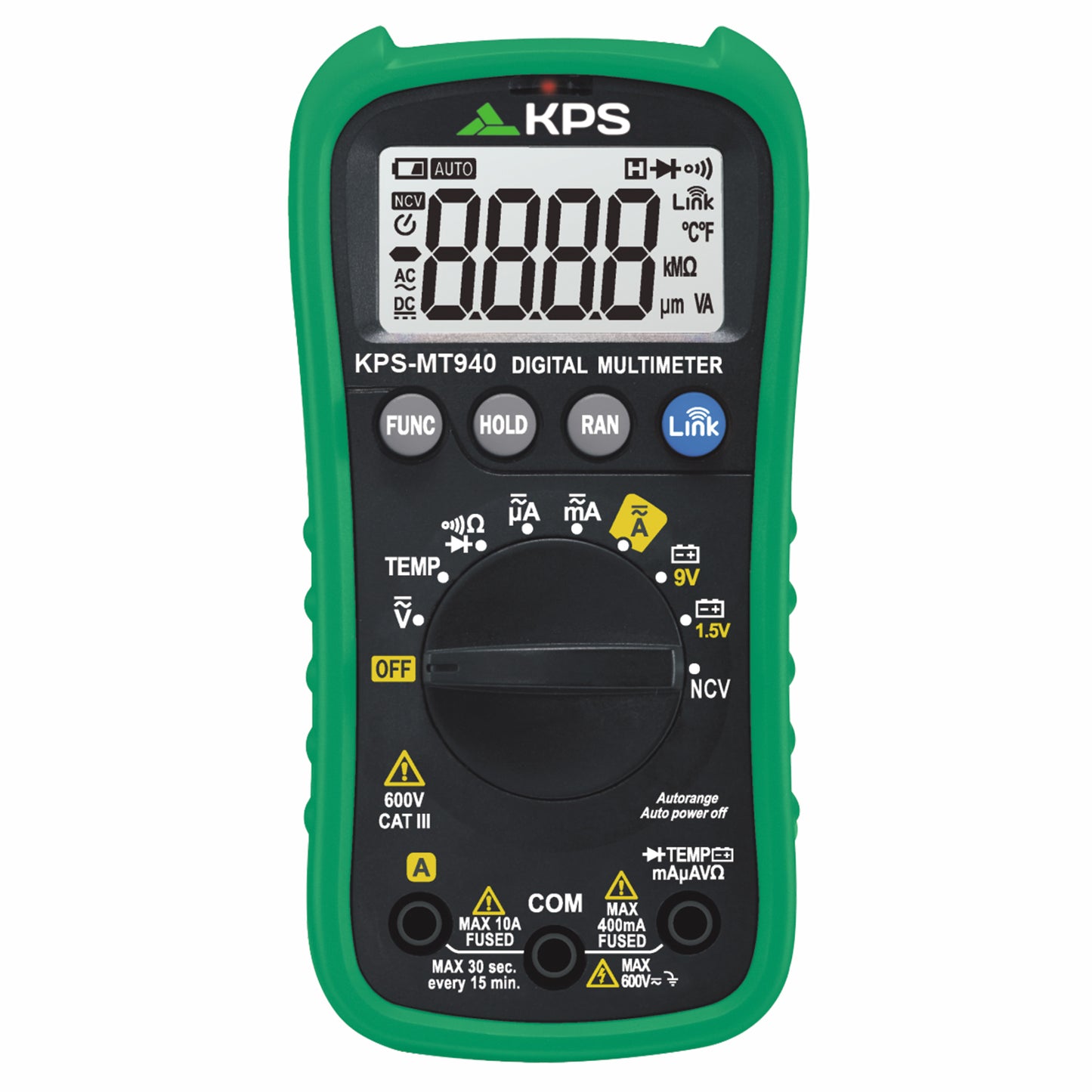 KPS MT940 TRMS Digital Multimeter with KPS LINK