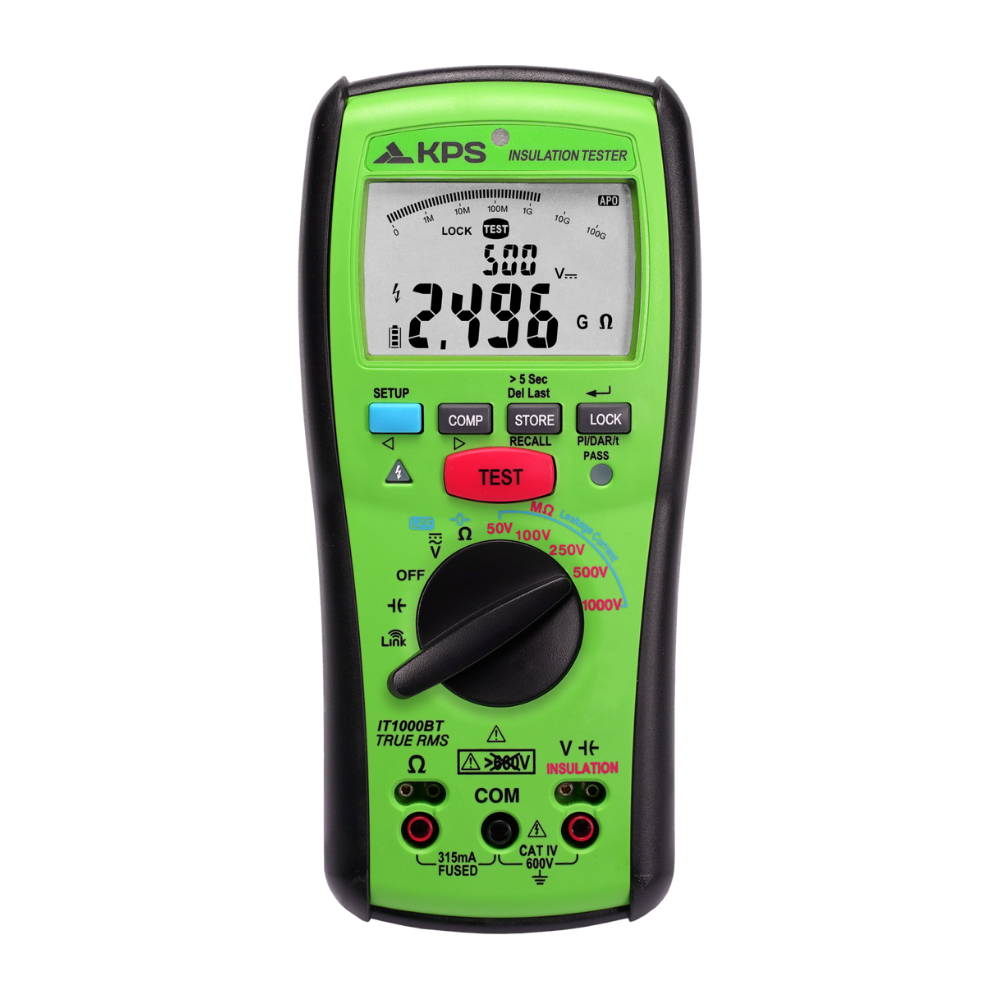 KPS IT1000BT Insulation Tester with Bluetooth