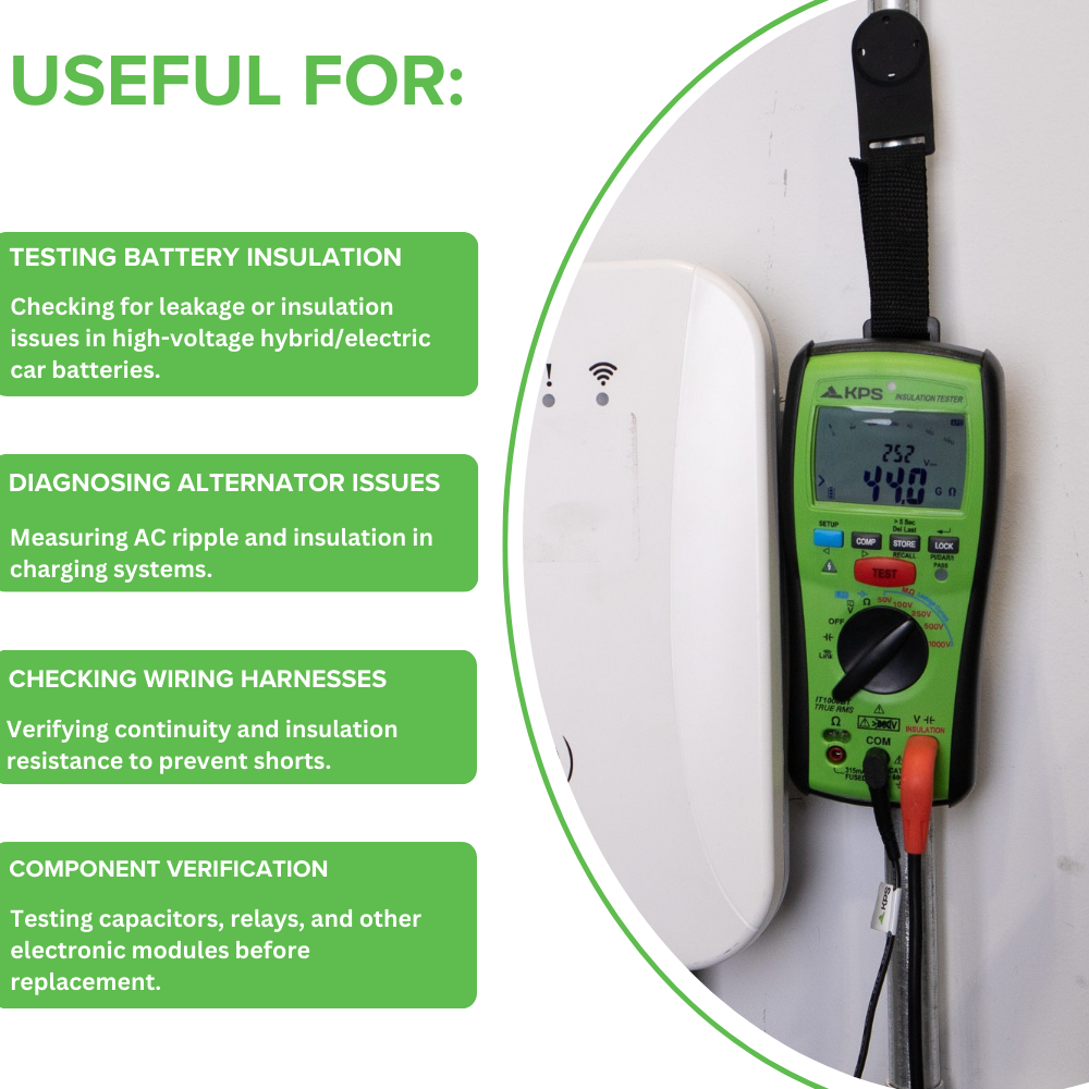 KPS IT1000BT Insulation Tester with Bluetooth