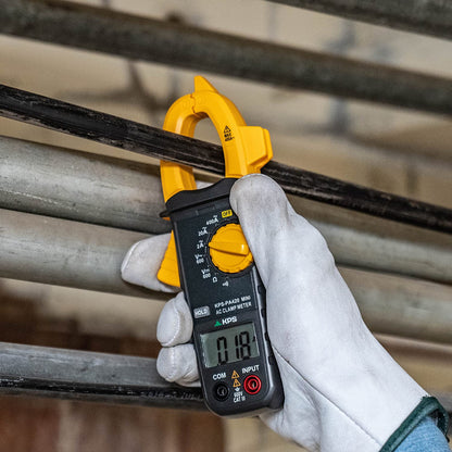 KPS PA420 Mini pinza amperimétrica digital para voltaje CA/CC y corriente CA