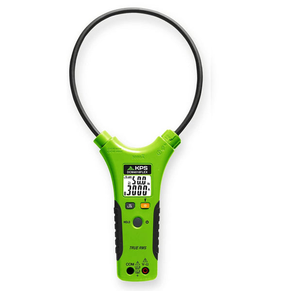 KPS DCM4018 Flexible Probe TRMS Clamp Meter with Bluetooth Connectivity