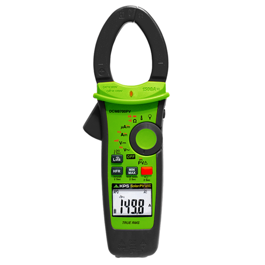 KPS DCM8700PV Solar Clamp Meter for AC/DC Voltage and AC/DC Current