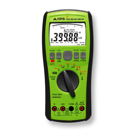 KPS DMM9000BT High Precision True RMS Logging Multimeter