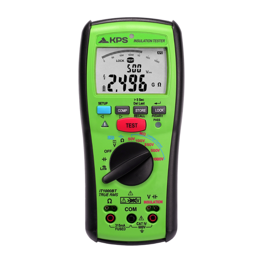 KPS IT1000BT Insulation Tester with Bluetooth