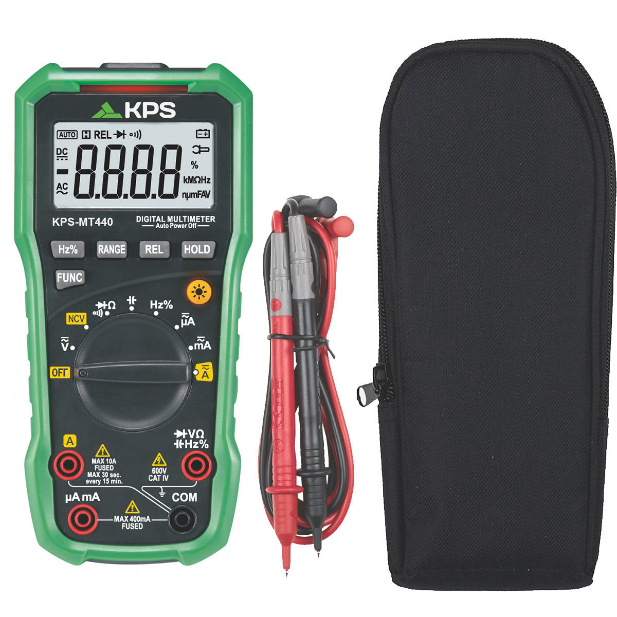 KPS MT440 Automatic Digital Multimeter for AC/DC Voltage and Current