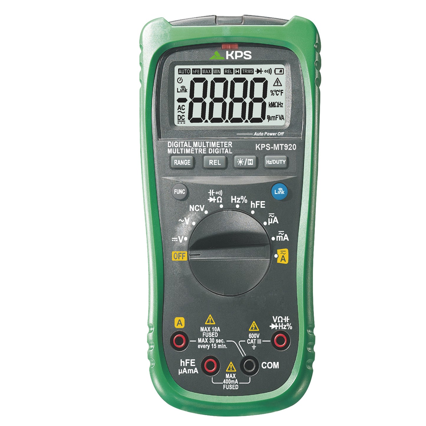 KPS MT920 TRMS Digital Multimeter with KPS LINK